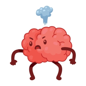 cerebro enojado